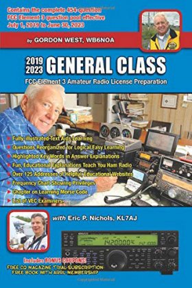 2019-2023 General Class Study Guide by Gordon West, WB6NOA