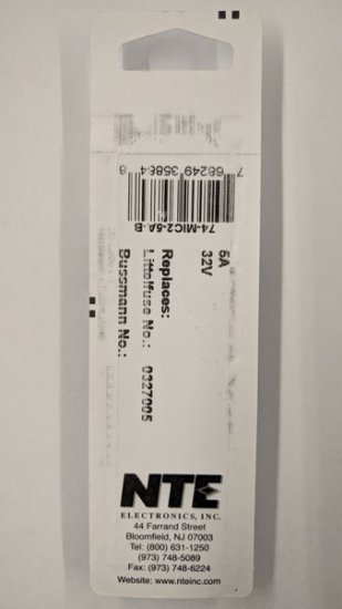 5 Amp Tan (ATR) Micro2-Blade Fuse 32V (5Pk)