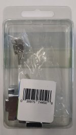 DB9 Female Connector Kit (Solder Type) Metalized Plastic Hood