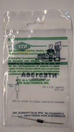 NTE5136A Zener Diode 22.0V 5W Axial Leaded