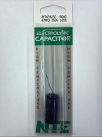 47uf 250V 105°C Radial Lead Electrolytic Capacitor