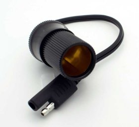 2-Posistion Trailer Wire Harness to 12V Lighter Socket 10" Cable