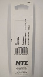 2 Amp (GMA) Glass Fuse (5Pk) Fast Acting 5x20mm