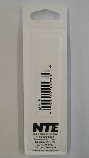 1,200pf/1.2nf/0.0012uf 1000V Ceramic Disc Capacitor (2Pk)