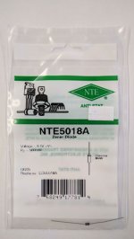 NTE5018A Zener Diode 9.1V 1/2W, DO35