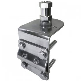 ProComm Stainless Steel 3-Way Mount With SO239 Connector