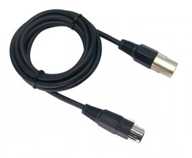 12Ft Microphone Cable, XLR F to XLR M