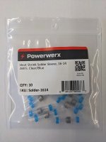 Heat Shrink Solder Sleeve Butt Connectors 16-14Awg 10Pk