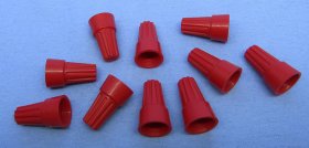 Twist-On Wire Nut 18-10Awg Red (10Pk)