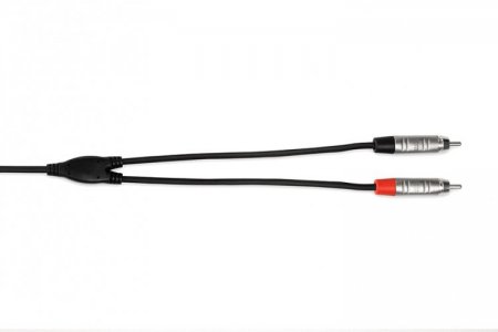 6Ft Pro Stereo Breakout REAN 3.5mm TRS to Dual RCA