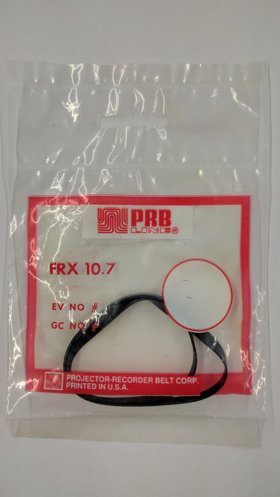 FRX10.7 Flat Rubber Belt 10.7" IC, .155" CS, .031" Wall Thicknes