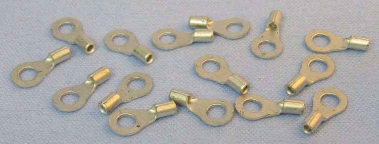 Ring Terminal Non-Insulated 22-18Awg #8 Stud (15Pk)