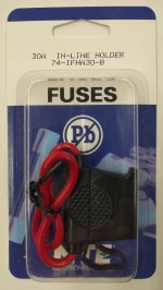 Blade (ATC) In-Line Fuse Holder 30Amp 12Awg
