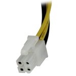 8in ATX12V 4 Pin P4 CPU Power Extension Cable - M/F