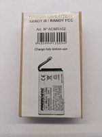 President - ACMR407 Randy FCC Lithium Ion Replacement Battery