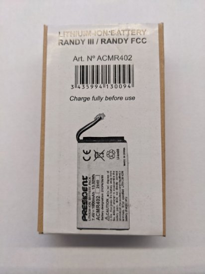 President - ACMR407 Randy FCC Lithium Ion Replacement Battery