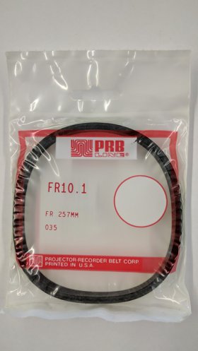 FR10.1 Flat Rubber Belt 10.0" IC, .310" CS, .124" Wall Thickness
