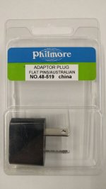 Foreign Plug Adapter - U.S./Europe to Australia/NewZealand
