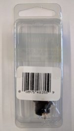 Size D 5.5/3.3/1mmPin Coaxial DC Power Jack Panel Mount Plastic