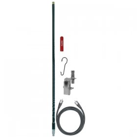 Firestik2 4Ft Black Single CB Antenna Kit, No Spring