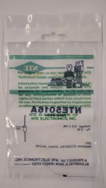 NTE5016A Zener Diode 8.2V 1/2W, DO35