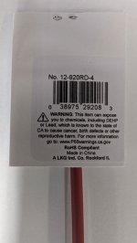3/16" Red 48" Thin Wall 2:1 Polyolefin Heat Shrink Tubing