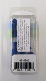 Quick Connect Female Fully-Insulated 16-14Awg 0.187" (10Pk)Vinyl