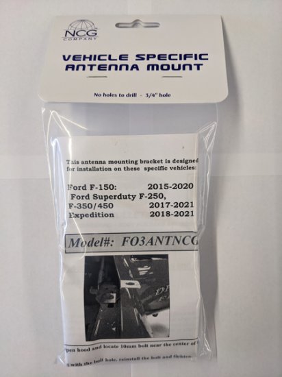 NMO Fender Bracket Ford F-150 2015-2019, Expedition 2018-2019