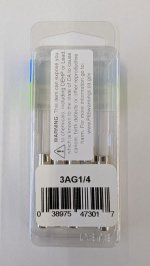 0.25 Amp (250ma) 3AG Glass Fuse (5Pk) Fast Acting 1/4"x1-1/4"