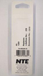 4 Amp (2AG) 4.5x15mm Fuse (5Pk) Slow Blow