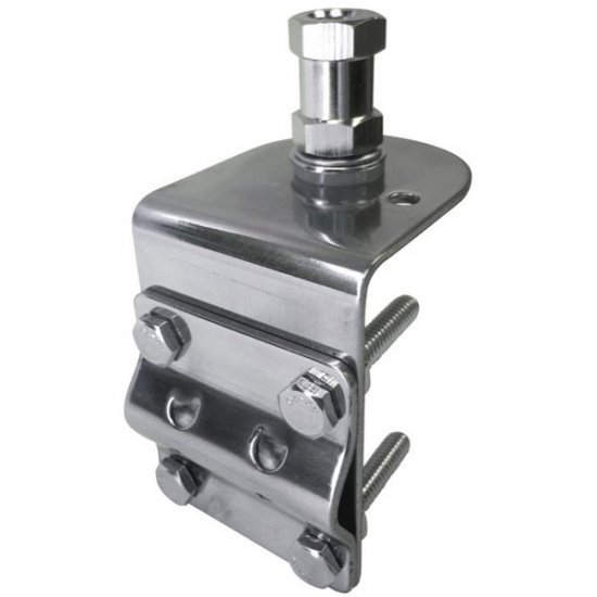 ProComm Stainless Steel 3-Way Mount With SO239 Connector