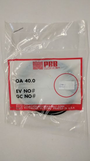 OA40.0 Round Rubber Belt 40.0\" IC, .07\" Cross Section