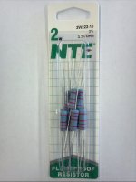 2.2K Ohm 2 Watt Metal Oxide Film Resistor (10Pk) 2% Tolerance