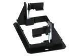 1-Gang Low Voltage Mounting Bracket (Black)