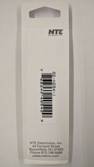 02-N204-1 Thermistor NTC 200K Ohm, Radial,B Value=4500 (5Pk)