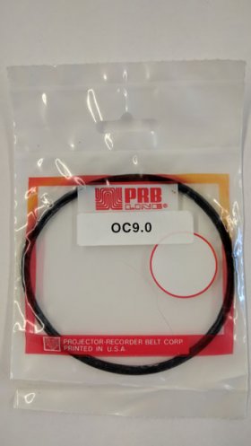 OC9.0 Round Rubber Belt 9.0" IC, .139" Cross Section