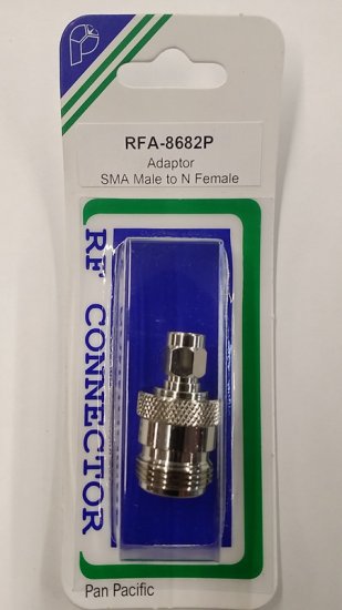 N Jack to SMA Plug Adapter