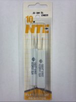 0.20 Ohm 10W Cerment Power Wirewound Resistor (2Pk) 5% Tolerance