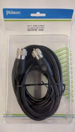 18Ft RG8X UHF Male to Male