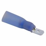 Heat Shrink Male Q.D. Connector 16-14Awg (10Pk) NTE