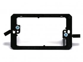 1-Gang Low Voltage Mounting Bracket (Black)