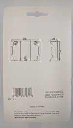 3 "D" Battery Holder (Solder Lug)