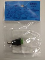 DC Plug (Power Male 2.1 / 5.5mm) to 2-Pin Terminal Adapter