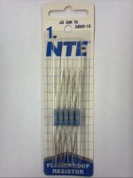 0.68 Ohm 1 Watt Metal Oxide Film Resistor (10Pk) 5% Tolerance