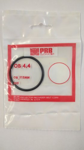 OB4.4 Round Rubber Belt 4.4" IC, .103" Cross Section