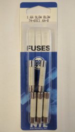 1.6 Amp (MDA) Ceramic Fuse (5Pk) Slow Blow 6x30mm