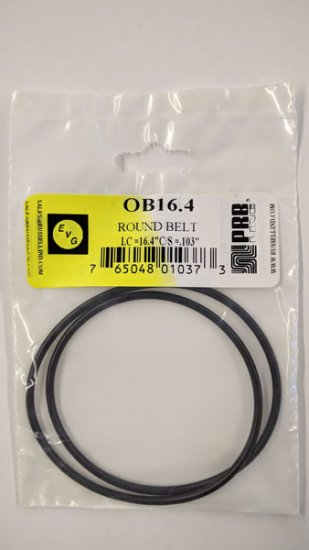 OB16.4 Round Rubber Belt 16.4\" IC, .103\" Cross Section
