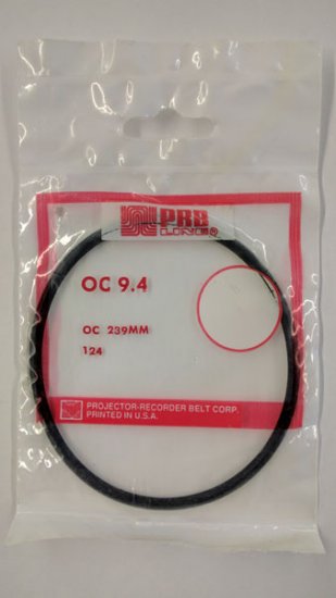 OC9.4 Round Rubber Belt 9.4\" IC, .139\" Cross Section