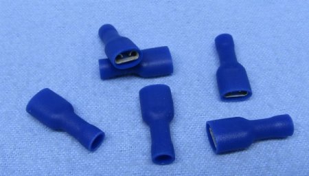 Quick Connect Female Fully-Insulated 16-14Awg 0.250" (5Pk) Vinyl