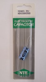 330uf 35V Axial Lead Electrolytic Capacitor